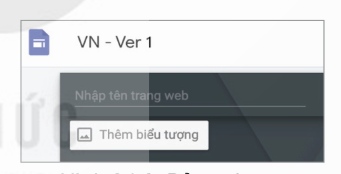 Bảng chọn thêm biểu tượng (Ảnh Sách KNTT)