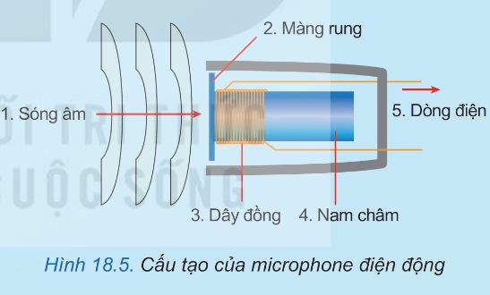 Cấu tạo của microphone điện động