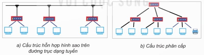 Cấu trúc hỗn hợp (Ảnh Sách KNTT)