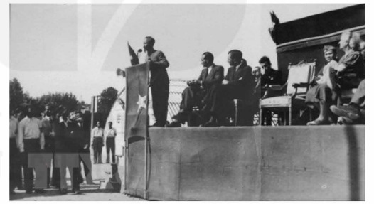 Chủ tịch Hồ Chí Minh phát biểu trong chuyến thăm nước Pháp (1946)