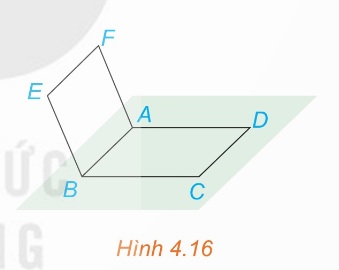 Hai hình bình hành ABCD và ABEF (Ảnh Sách KNTT)