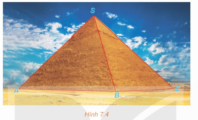 Kim tự tháp Kheops dạng hình chóp S.ABCD
