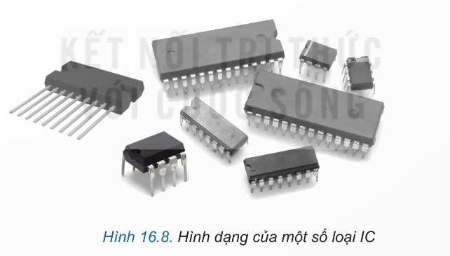 Hình dạng của một số loại IC
