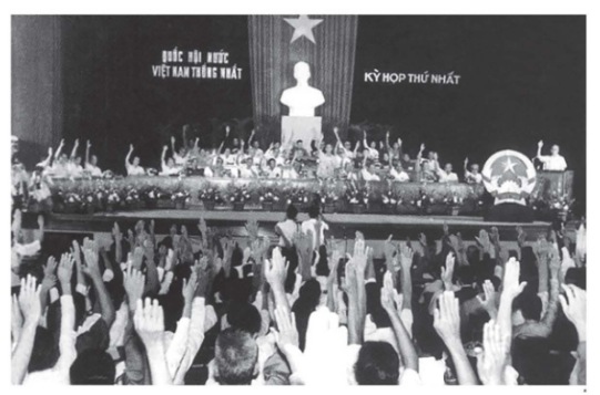 Kì họp thứ nhất của Quốc hội khóa VI (1976) – kì họp quyết định nhiều vấn đề quan trọng để thống nhất đất nước về mặt Nhà nước
