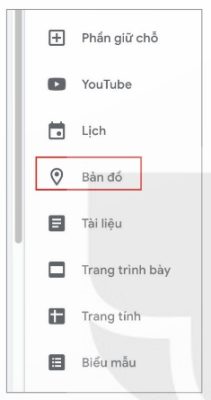 Lệnh thêm bản đồ vào trang web (Ảnh Sách KNTT)