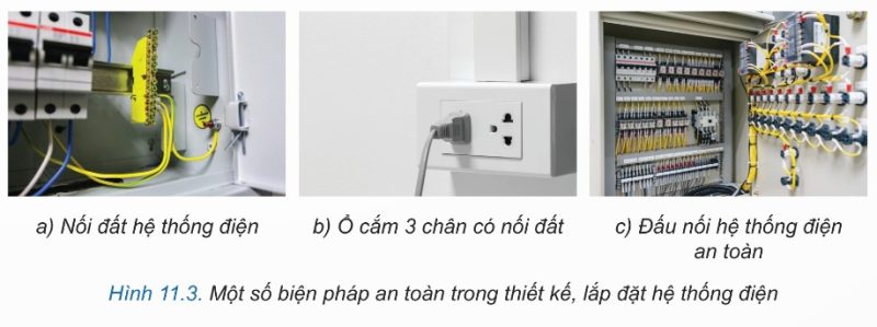 Một số biện pháp an toàn trong thiết kế, lắp đặt hệ thống điện