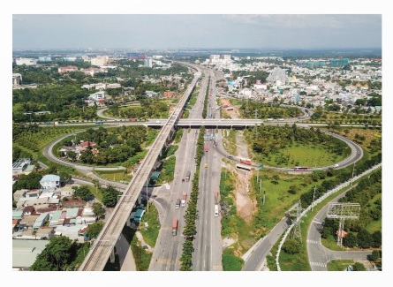 Nút giao (khác mức) Trạm 2, Thủ Đức, Thành phố Hồ Chí Minh (Ảnh Sách KNTT)
