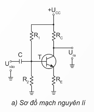 Sơ đồ mạch nguyên lý khuếch đại biên độ điện áp