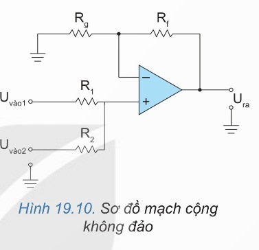 Sơ đồ nguyên lý mạch cộng không đảo