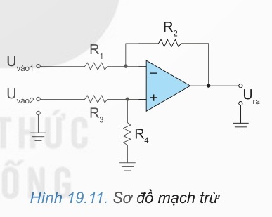 Sơ đồ nguyên lý mạch trừ