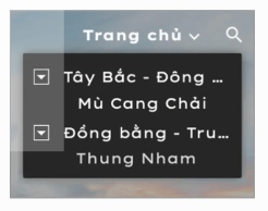 Trang chủ và các trang con (Ảnh Sách KNTT)