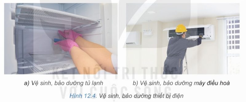 Vệ sinh, bảo dưỡng thiết bị điện
