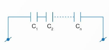 Bộ tụ điện ghép nối tiếp (Ảnh Sách KNTT)