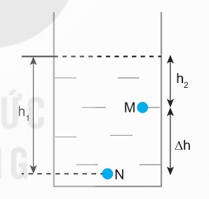 Hai điểm M, N ở hai độ sâu khác nhau (Ảnh Sách KNTT)