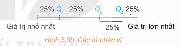 Hình 5.3b – Bốn phần 25% (Ảnh sách KNTT)