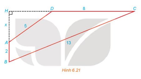Hình 6.21 – Tứ giác ABCD