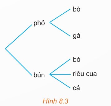 Hình 8.3 – Sơ đồ hình cây phở/bún