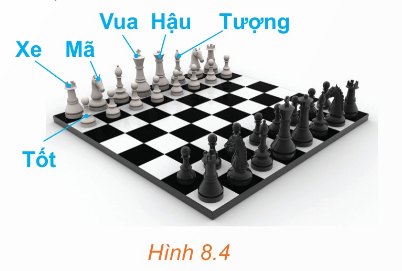 Hình 8.4 – Bộ cờ vua