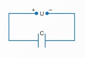 Tích điện cho tụ điện (Ảnh Sách KNTT)