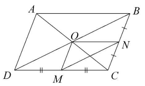 Hình 8 — hình bình hành ABCD