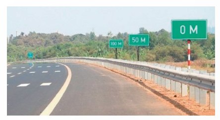 Biển báo khoảng cách trên cao tốc