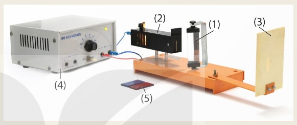 Bố trí thí nghiệm hiện tượng tán sắc ánh sáng