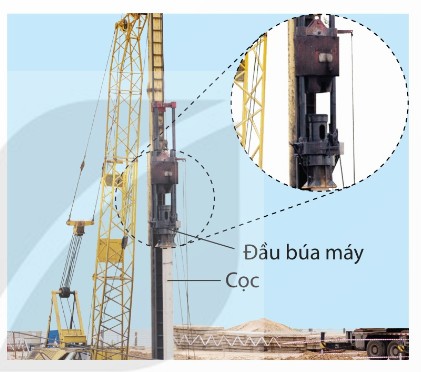 Búa máy đóng cọc