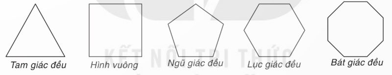 các đa giác đều thường gặp