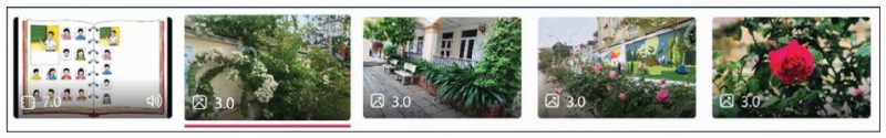 Hình 10b.8 – Mỗi ảnh mặc định 3 giây
