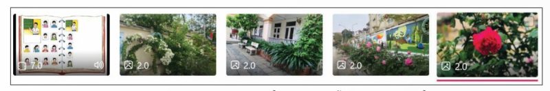 Hình 10b.9 – Thời gian hiển thị mỗi ảnh đã thay đổi thành 2 giây