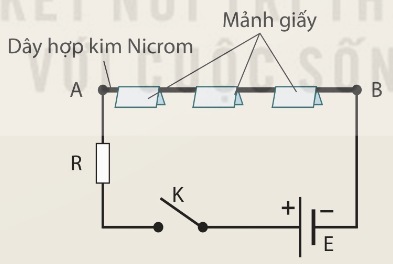 Sơ đồ mạch điện tìm hiểu tác dụng nhiệt