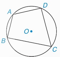 Tứ giác ABCD nội tiếp đường tròn (O)