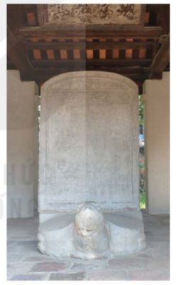 Bia Tiến sĩ dựng năm 1484 trong Văn Miếu – Quốc Tử Giám