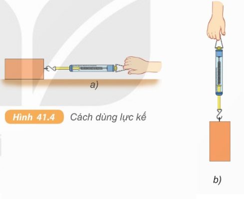 Cách dùng lực kế