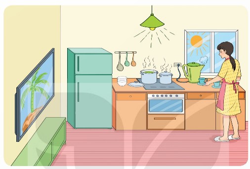 Căn bếp có nhiều chi tiết lãng phí năng lượng