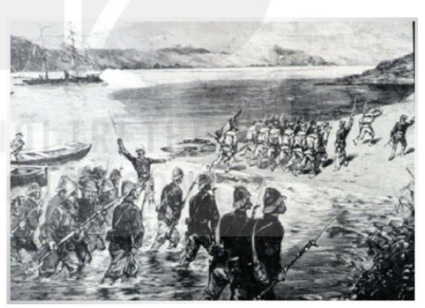 Liên quân Pháp – Tây Ban Nha tấn công Đà Nẵng (Việt Nam) năm 1858 (tranh vẽ)