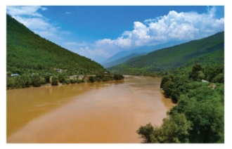 Một đoạn sông Hoàng Hà