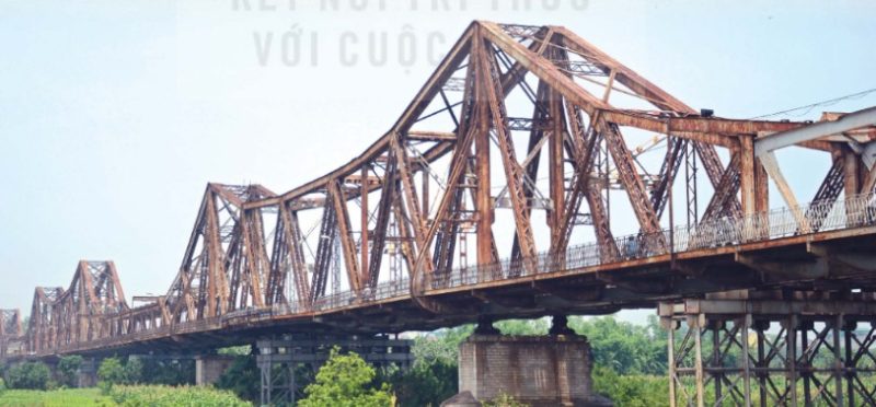 Một phần cầu Long Biên (thành phố Hà Nội)
