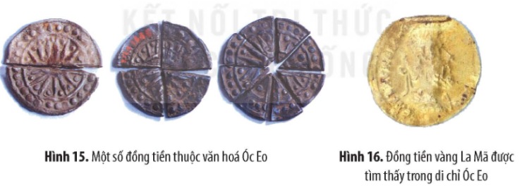 Một số đồng tiền thuộc văn hóa Óc Eo