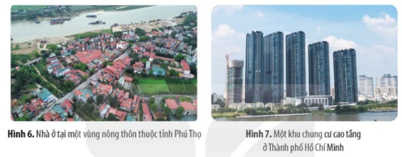 Nhà ở tại một vùng nông thôn thuộc tỉnh Phú Thọ