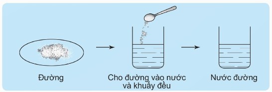 Sự tạo thành dung dịch đường