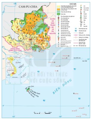 Bản đồ kinh tế vùng Đông Nam Bộ năm 2024