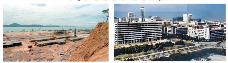Khu công nghiệp Xà Khẩu ở Thâm Quyến năm 1979 và năm 1991