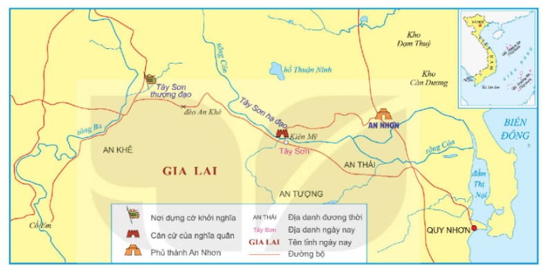 Lược đồ căn cứ Tây Sơn