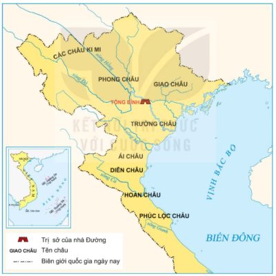 Lược đồ hành chính nước ta thời thuộc Đường