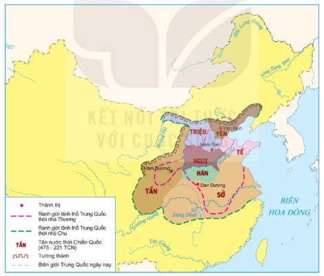 Lược đồ Trung Quốc thế kỉ III TCN