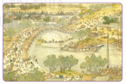 Một cảnh trong bức tranh Thanh minh thượng hà đồ