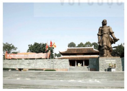 Một phần khu di tích Gò Đống Đa