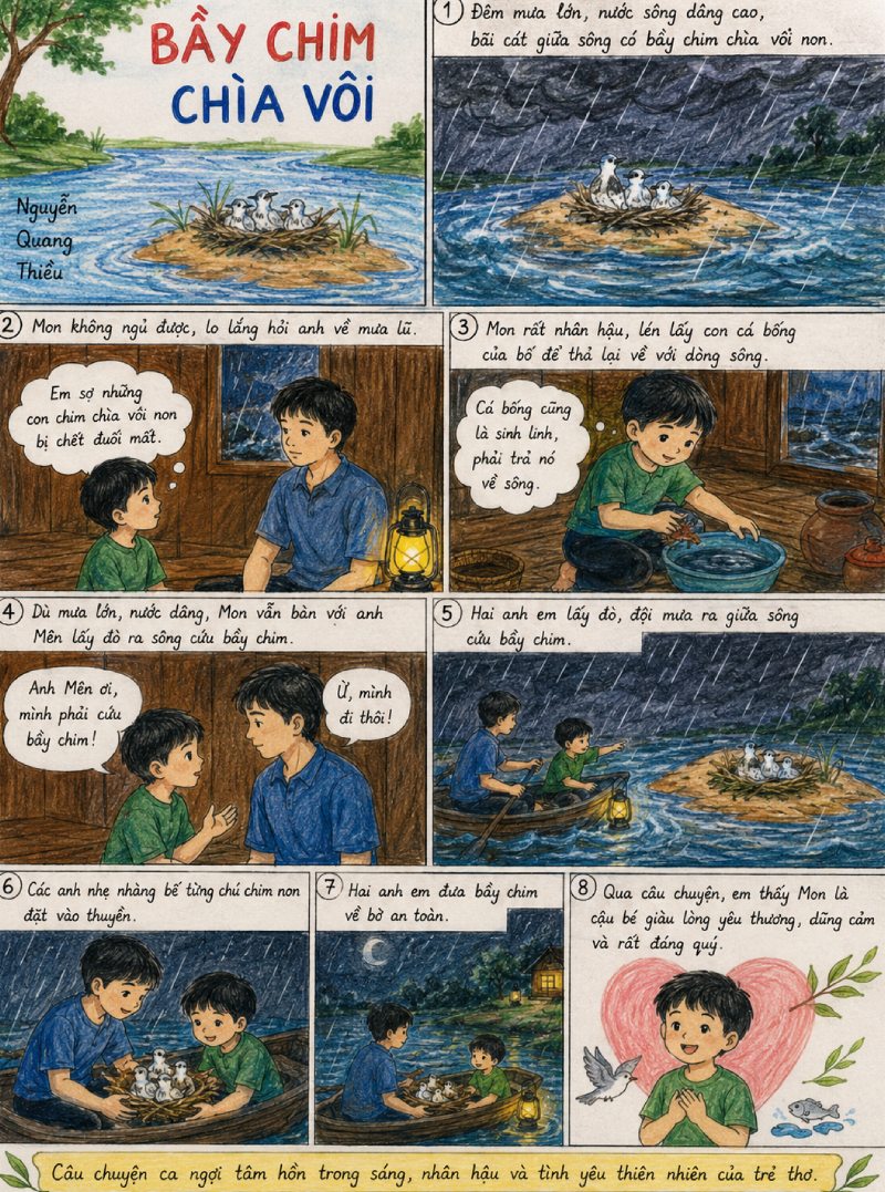 Bầy chim chìa vôi