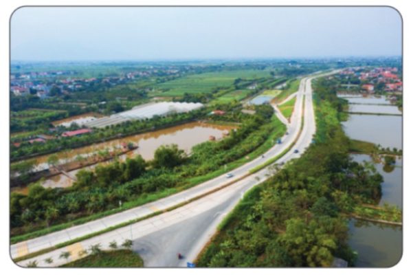 Hình 1.1: Một phần châu thổ sông Hồng
